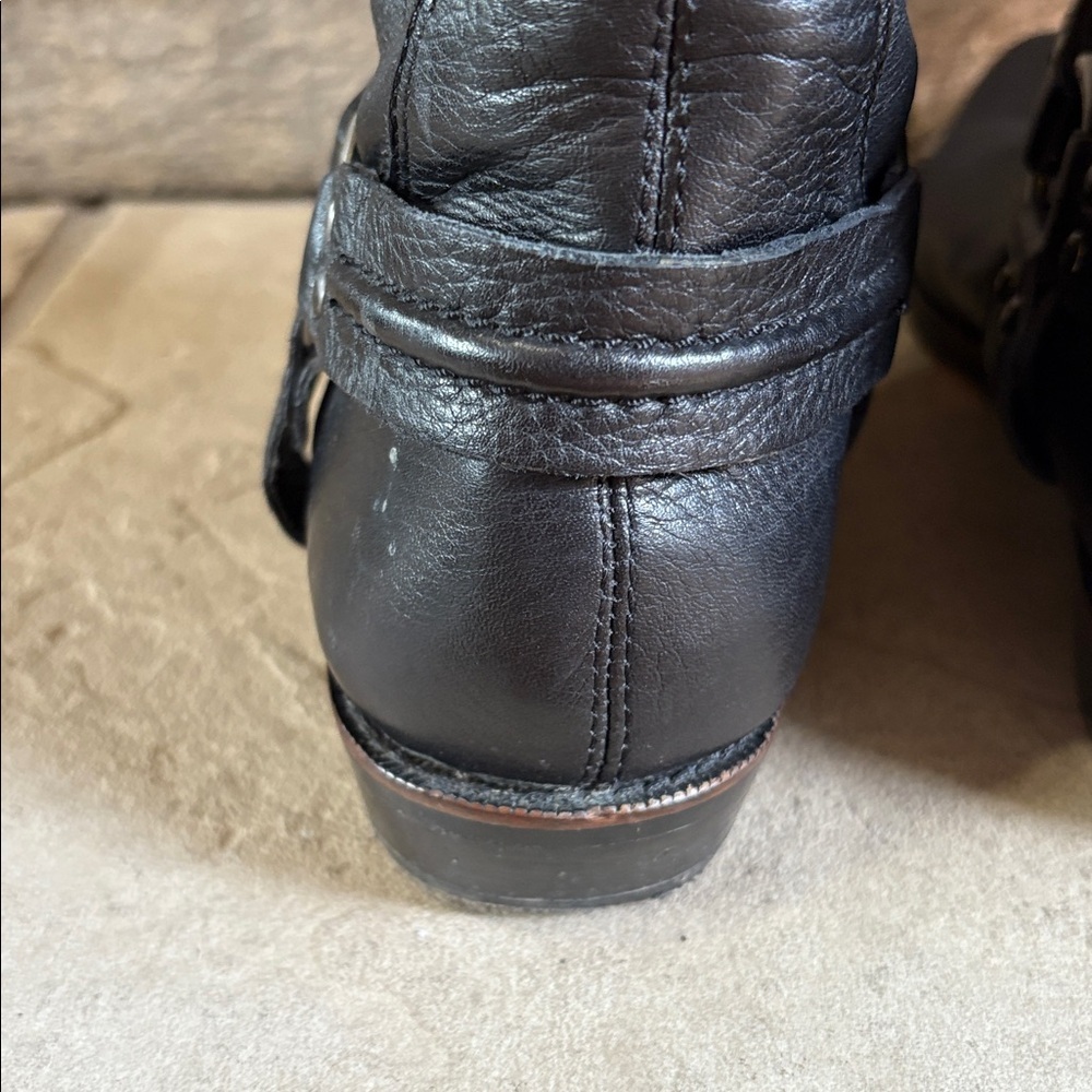 Franco Sarto sz 10 Larriat artisan collection black leather western tall boots - Picture 9 of 16